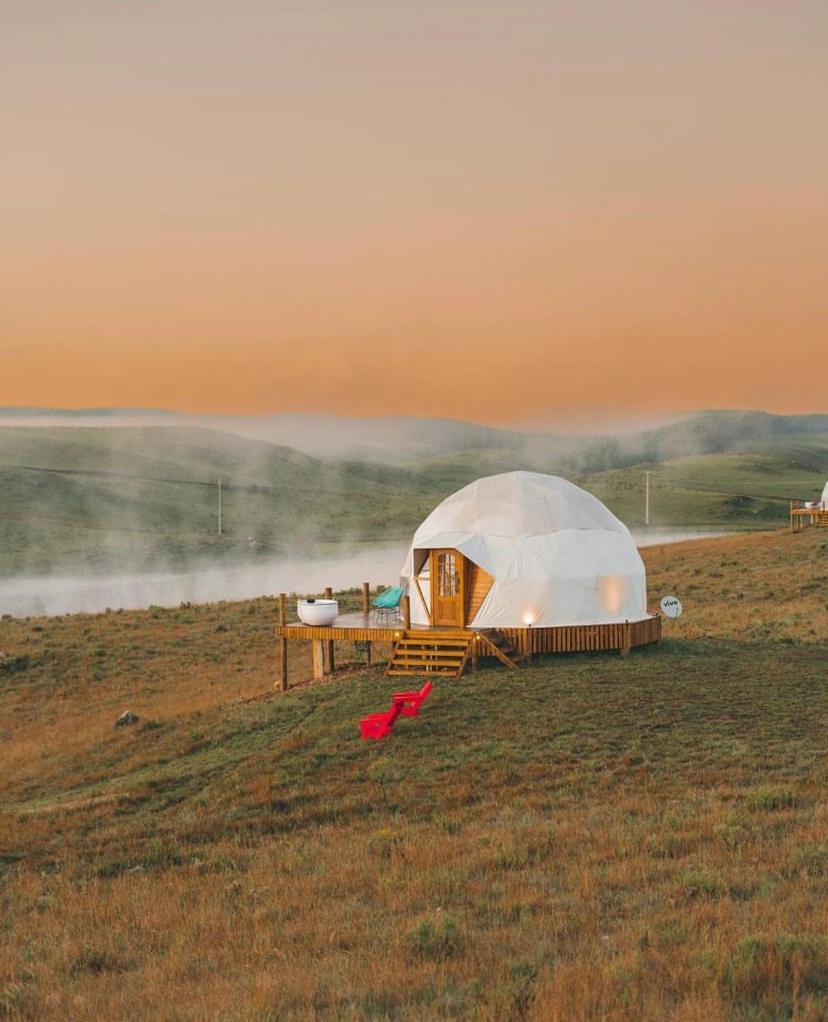 Glamping Atmosphera Камбара Экстерьер фото